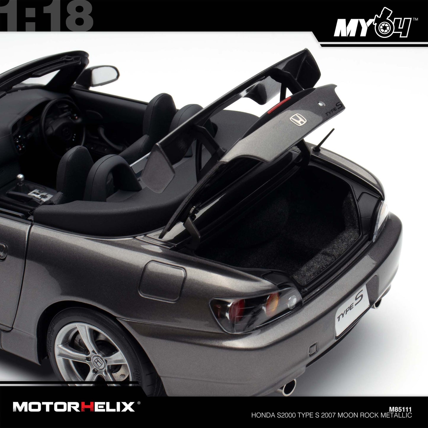 [Motorhelix] Honda S2000 Type S 2007 - Moon Rock Metallic