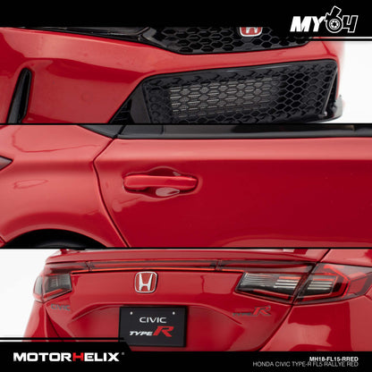 [Motorhelix] 1/18 Honda Civic Type-R FL5 - Rallye Red