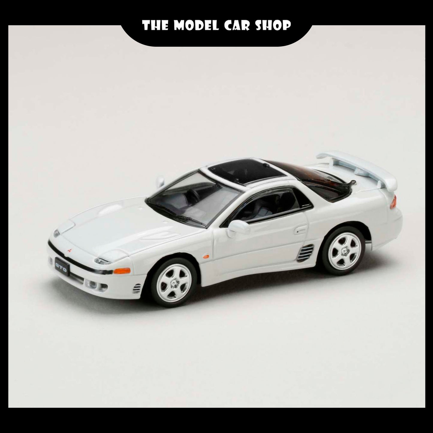 [Hobby Japan] Mitsubishi GTO Twinturbo Glass Top - Misty White Pearl