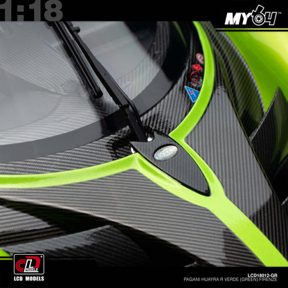 [LCD] 1:18 Pagani Huayra R - Verde (Green) Firenze