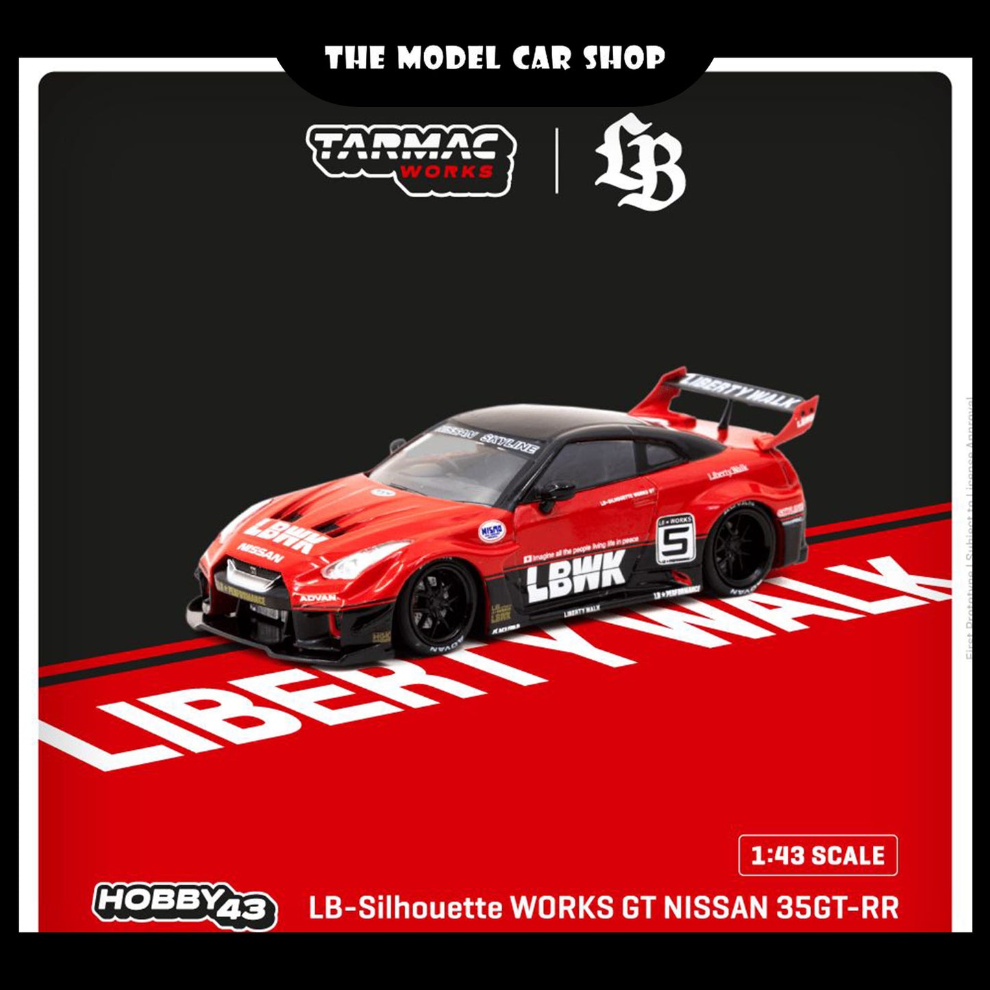 [Tarmac Works] LB-Silhouette Works GT Nissan 35GT-RR Silhouette