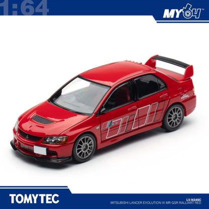 [TLVN] 1:64 Mitsubishi Lancer Evolution IX Mr GSR Ralliart - Red