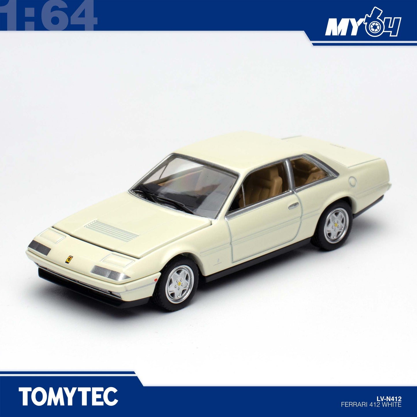 [TLVN] Ferrari 412 White