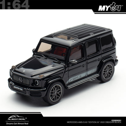 [ARBox] 1:64 Mercedes-AMG G 63 "Edition 55"-2022 - Obsidian Black