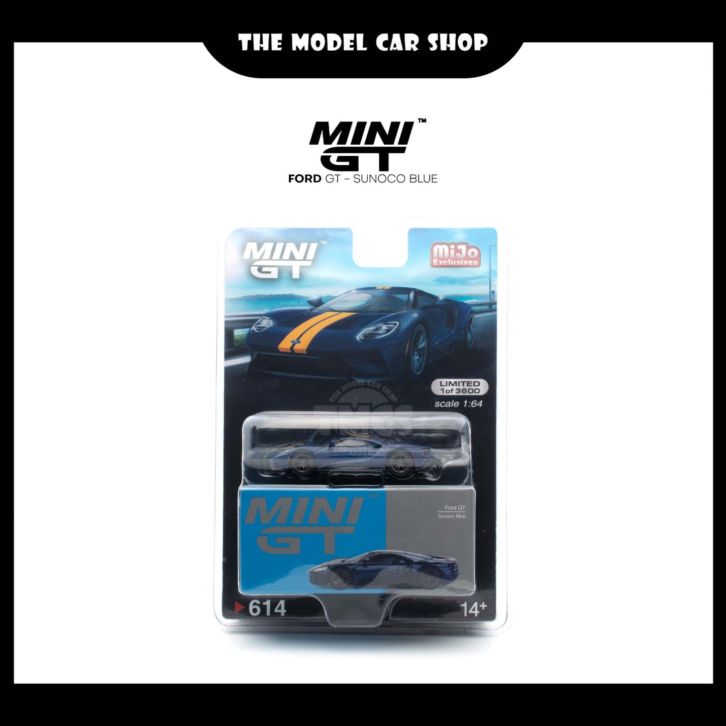 [MINI GT] Ford GT - Sunoco Blue (Mijo Exclusive)