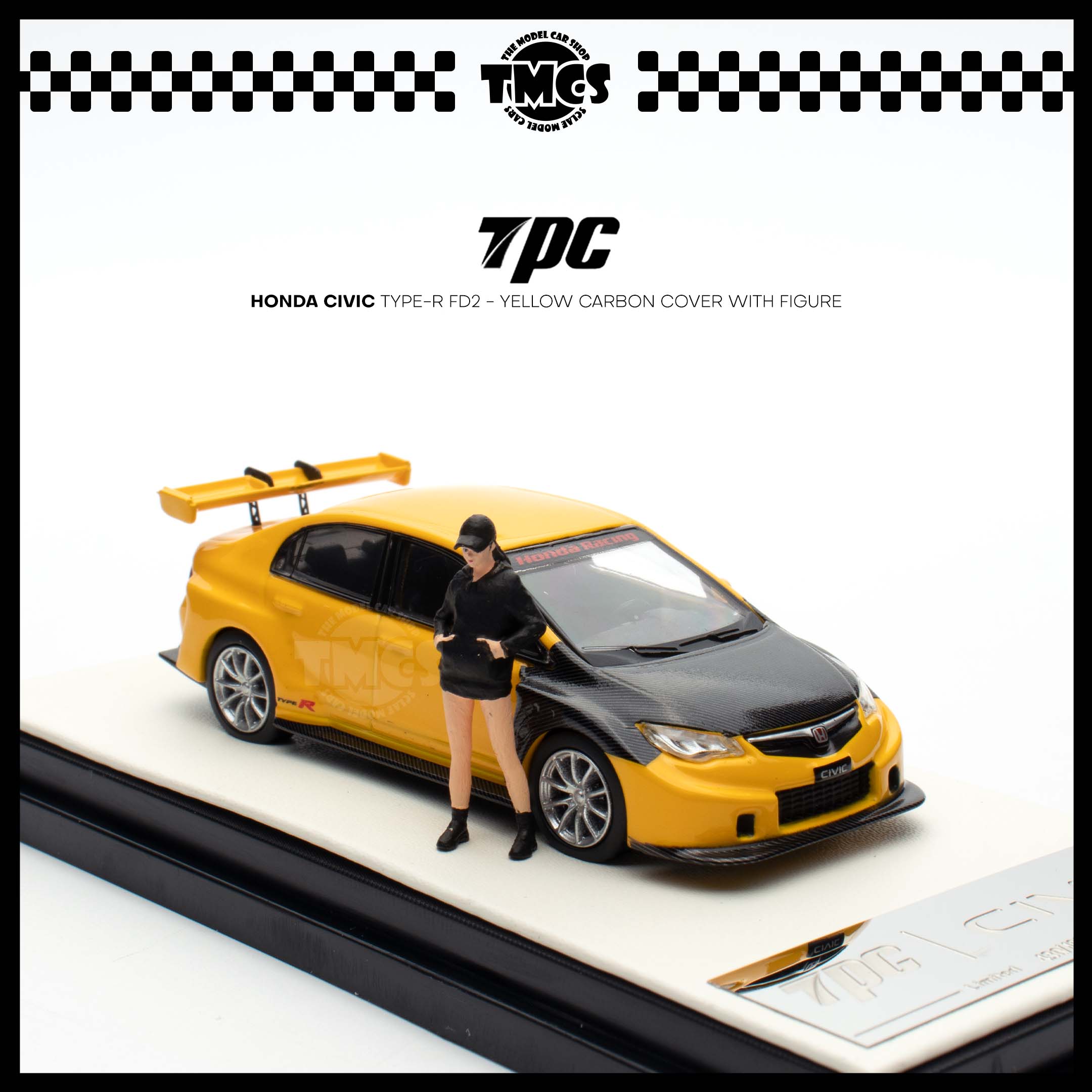 [TPC] Honda Civic Type-R FD2 - Yellow Carbon Cover With Figure | The ...