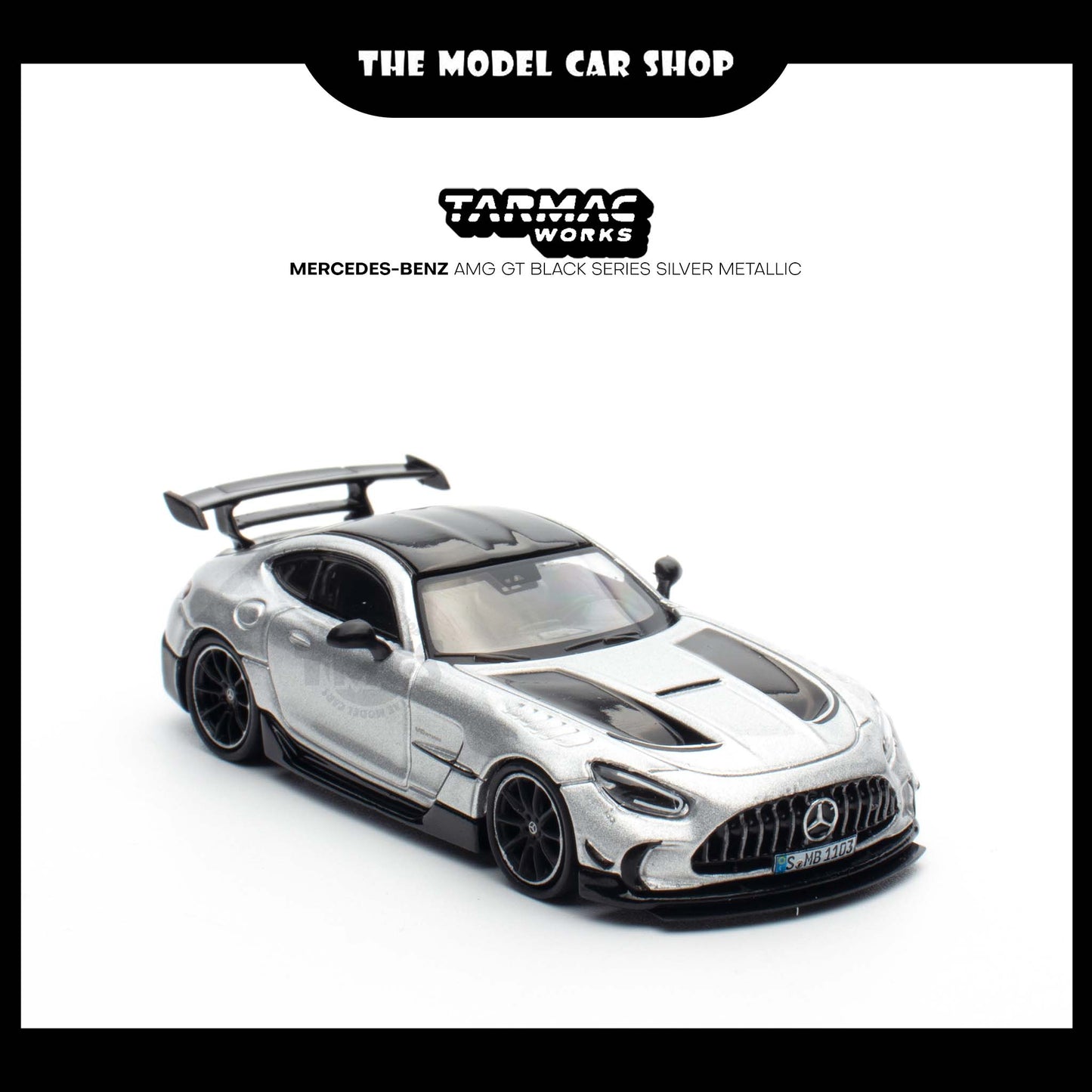 [Tarmac Works] Mercedes-Benz AMG GT Black Series Silver Metallic