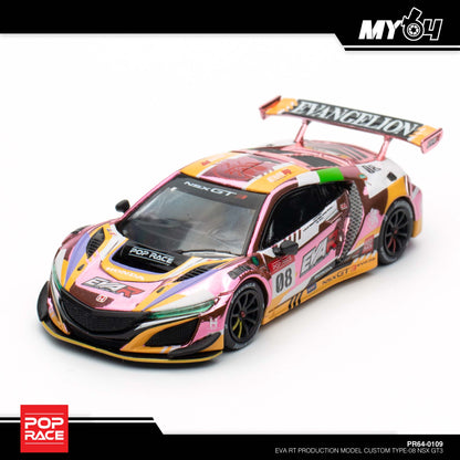 [Pop Race] Honda NSX GT3 EVO22 EVA RT Production Model Custom Type-08