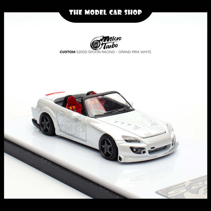 [Micro Turbo] Custom S2000 Spoon Racing - Grand Prix White