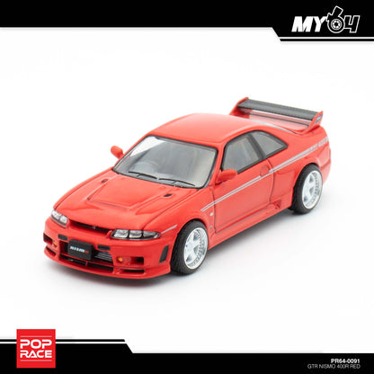 [Pop Race] Nissan Skyline GT-R R33 NISMO 400R - Red