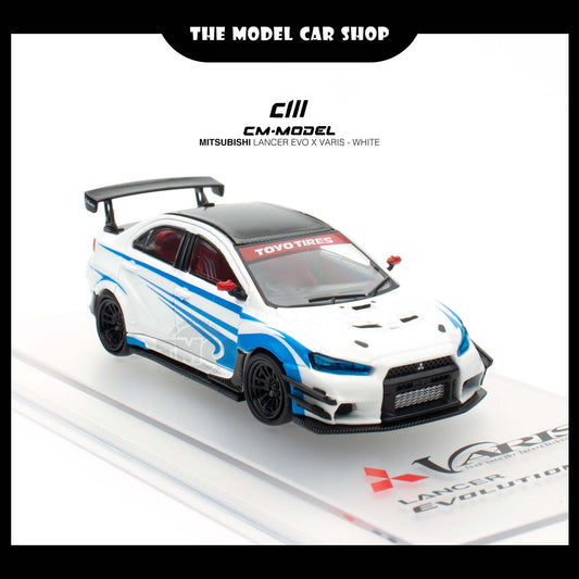 [CM Model] Mitsubishi Lancer Evo X Varis - White