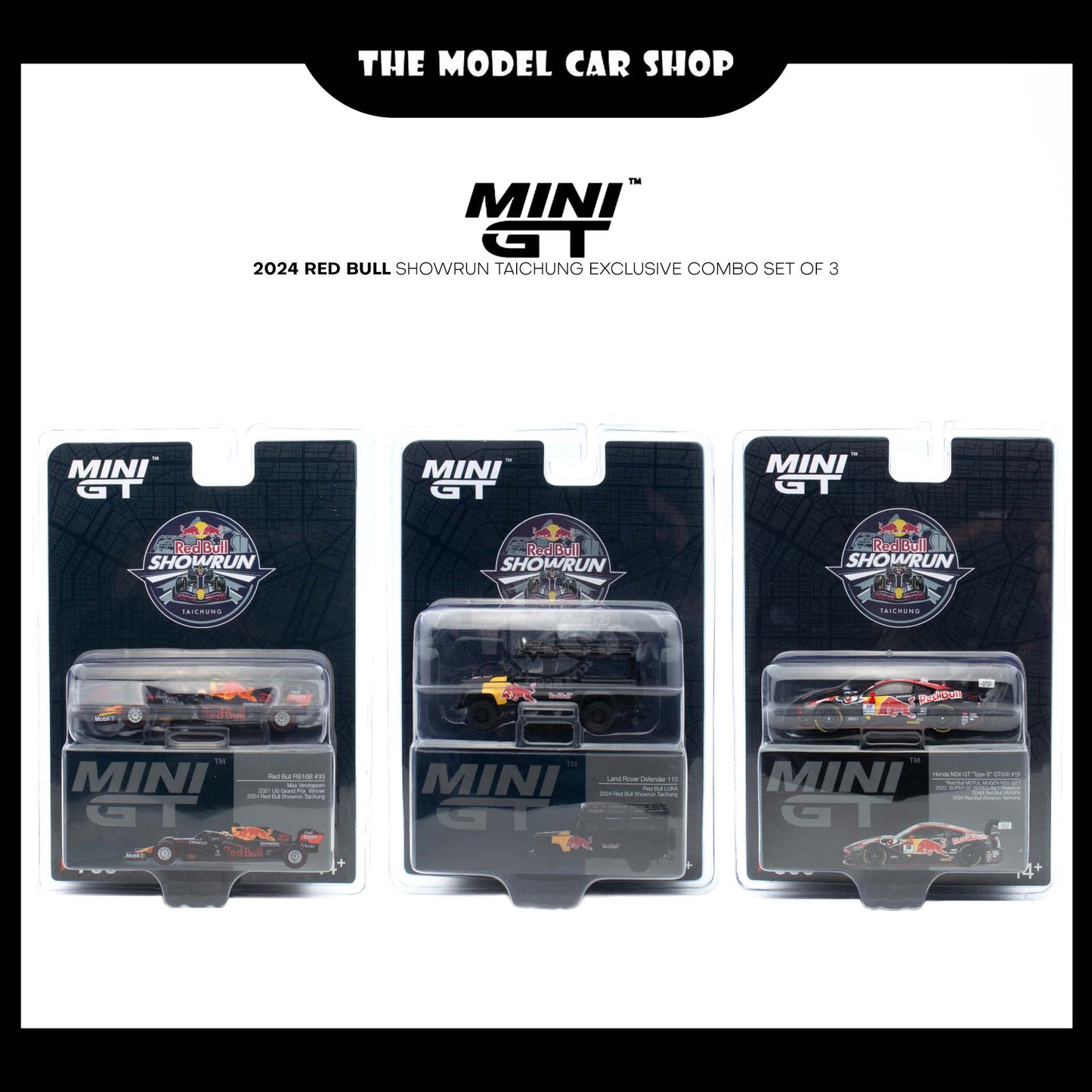 [MINI GT] 2024 Red Bull Showrun Taichung Exclusive Combo Set Of 3