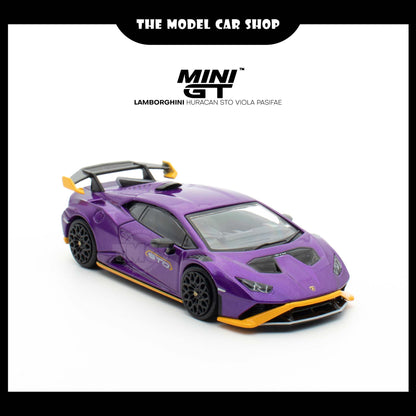 [MINI GT] Lamborghini Huracan STO Viola Pasifae