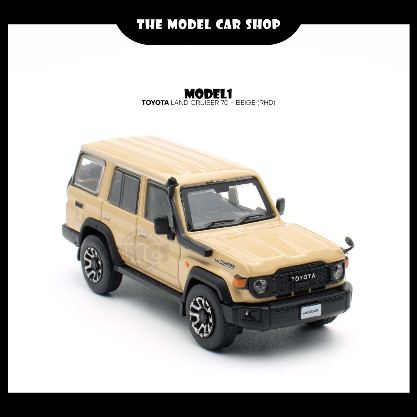 [Model1] Toyota Land Cruiser 70 - Beige (RHD)