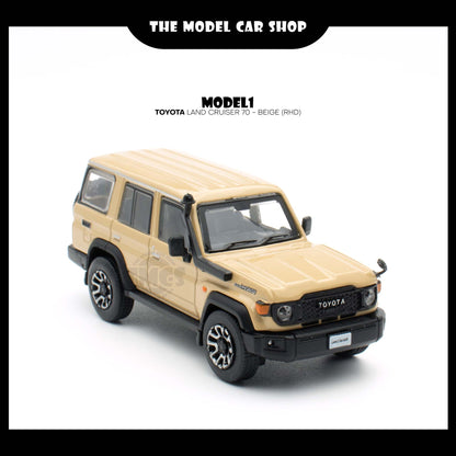 [Model1] Toyota Land Cruiser 70 - Beige (RHD)