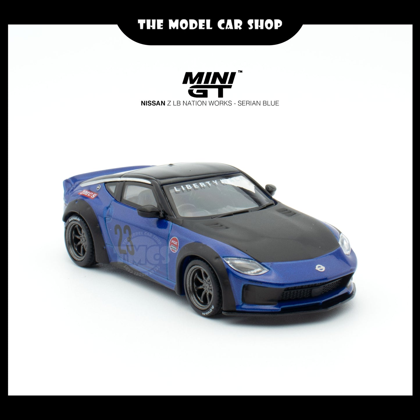 [MINI GT] Nissan Z LB★NATION WORKS - Serian Blue