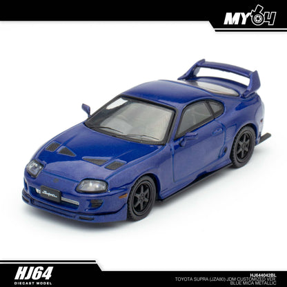 [Hobby Japan] Toyota SUPRA (JZA80) JDM CUSTOMIZED VERSION - Blue Mica Metallic