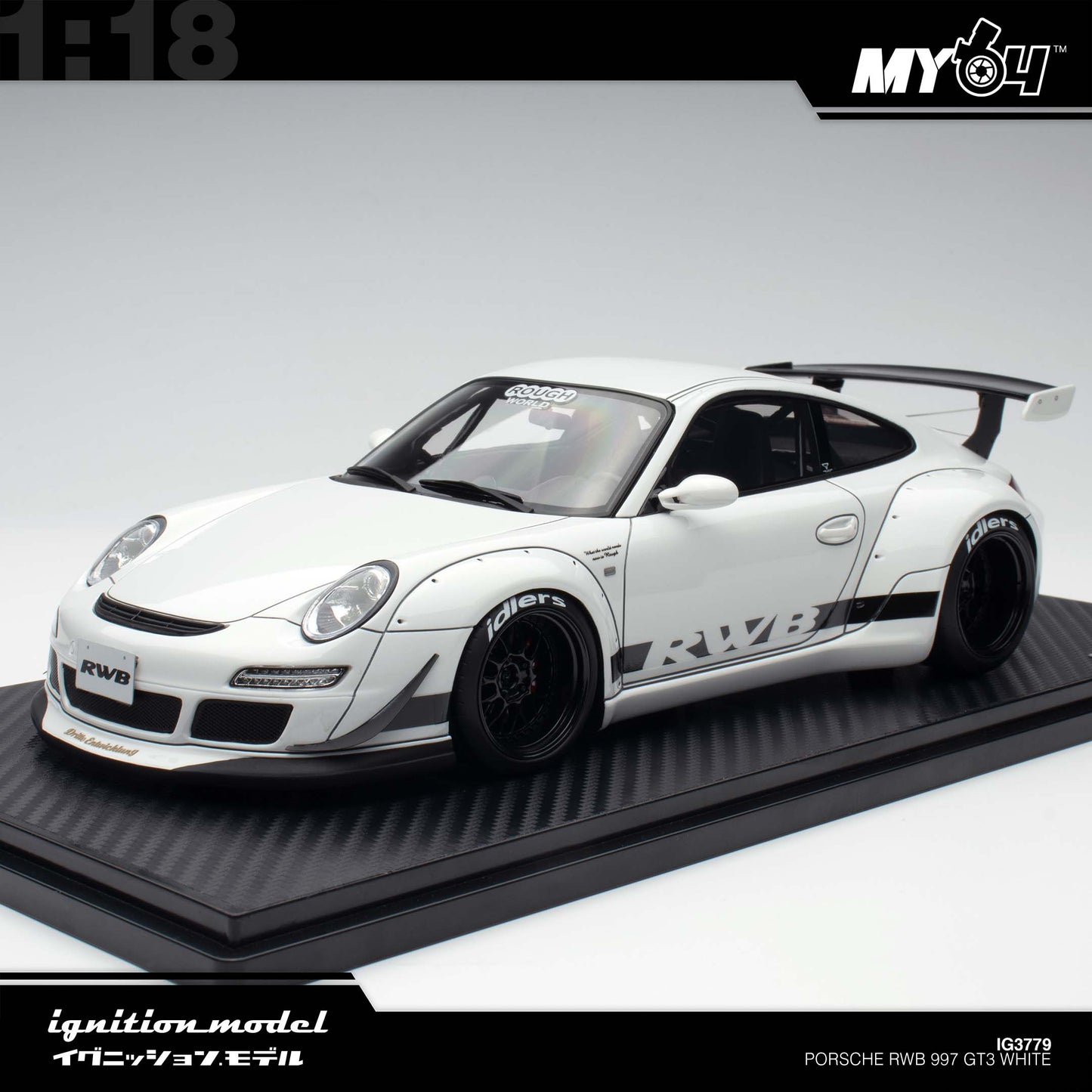 [Ignition Model] Porsche RWB 997 GT3 - White