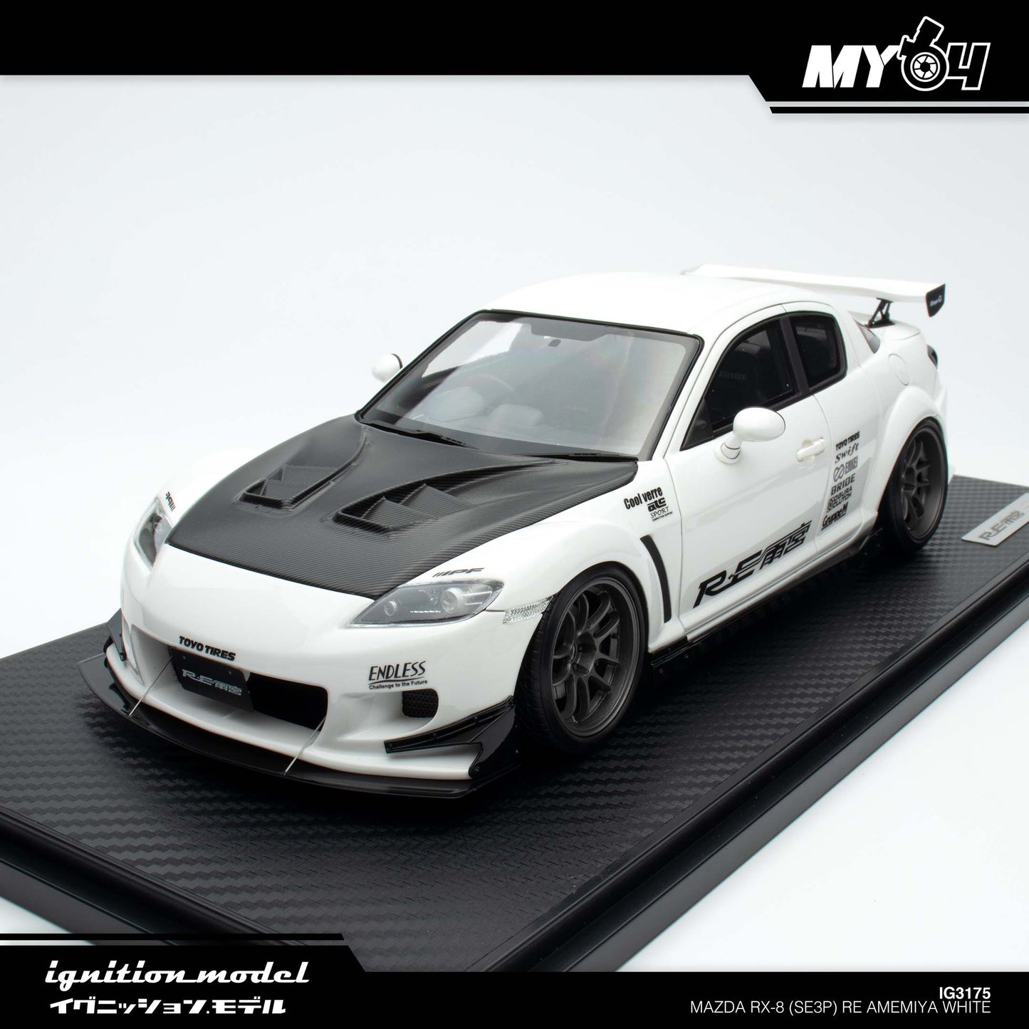 [Ignition Model] Mazda RX-8 (SE3P) RE Amemiya - White