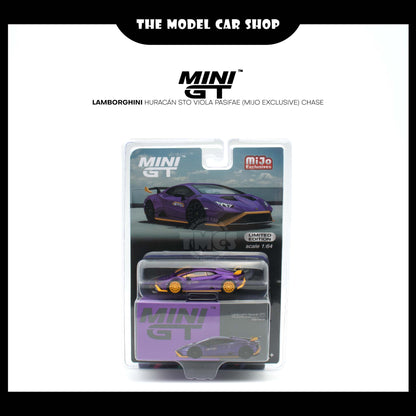 [MINI GT] Lamborghini Huracán STO Viola Pasifae (Mijo Exclusive)