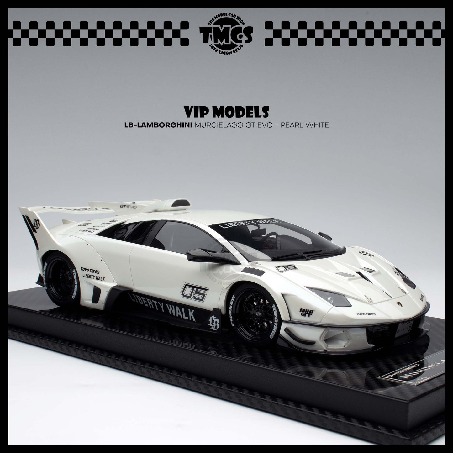 [VIP] LB-Lamborghini Murcielago GT Evo - Pearl White
