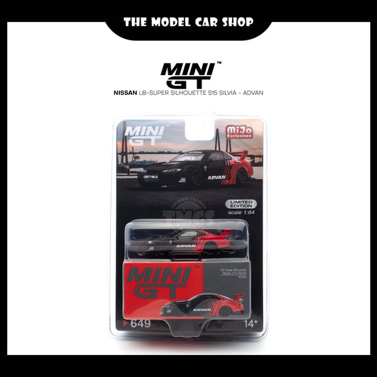 [MINI GT] Nissan LB-Super Silhouette S15 SILVIA  - Advan (Mijo Exclusive)