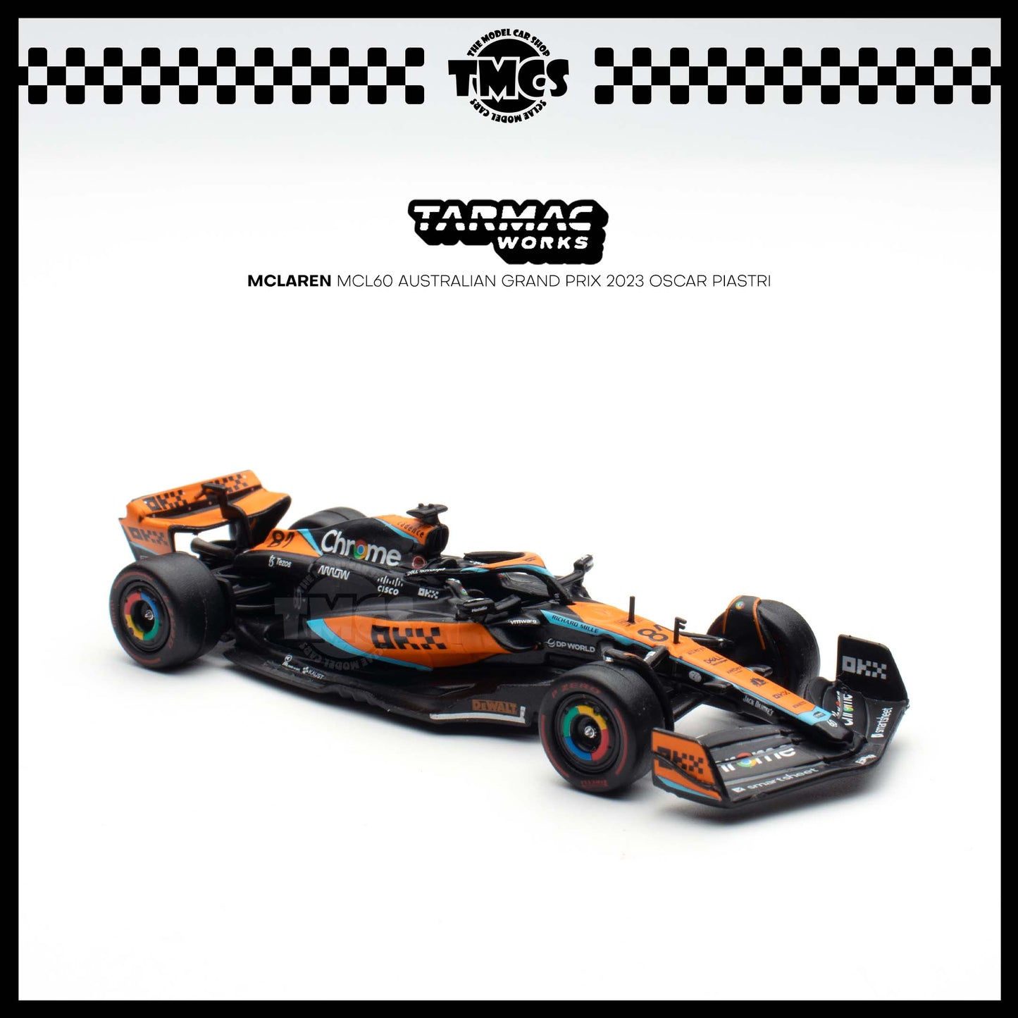 [Tarmac Works] 1:64  McLaren MCL60 Australian Grand Prix 2023 Oscar Piastri