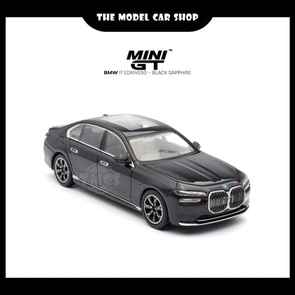 [MINI GT] BMW i7 eDrive50 - Black Sapphire