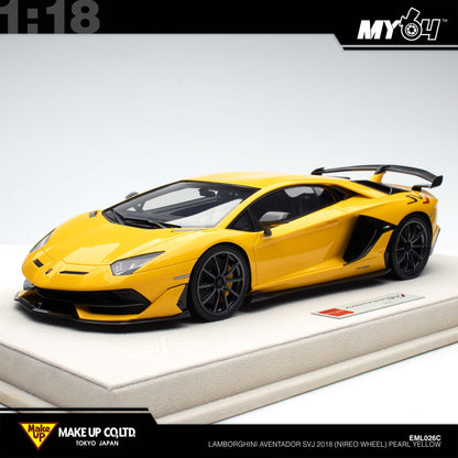 [Make Up] Lamborghini Aventador SVJ 2018 (Nireo wheel) - Pearl Yellow