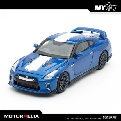 [Motorhelix] Nissan GT-R (R35) 50th Anniversary - Wangan Blue