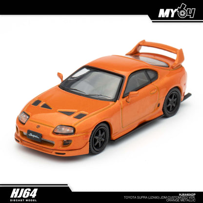 [Hobby Japan] Toyota SUPRA (JZA80) JDM CUSTOMIZED VERSION - Orange Metallic (Customized Colour)