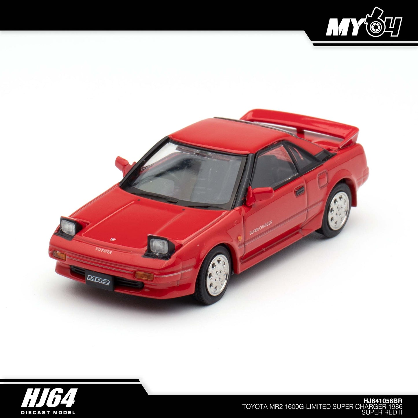 [Hobby Japan] Toyota MR2 1600G-LIMITED SUPER CHARGER 1986 - Super Red II