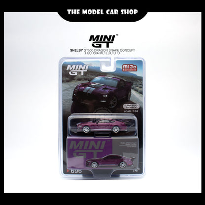 [MINI GT] Shelby GT500 Dragon Snake Concept - Fuchsia Metallic (Mijo Exclusive)