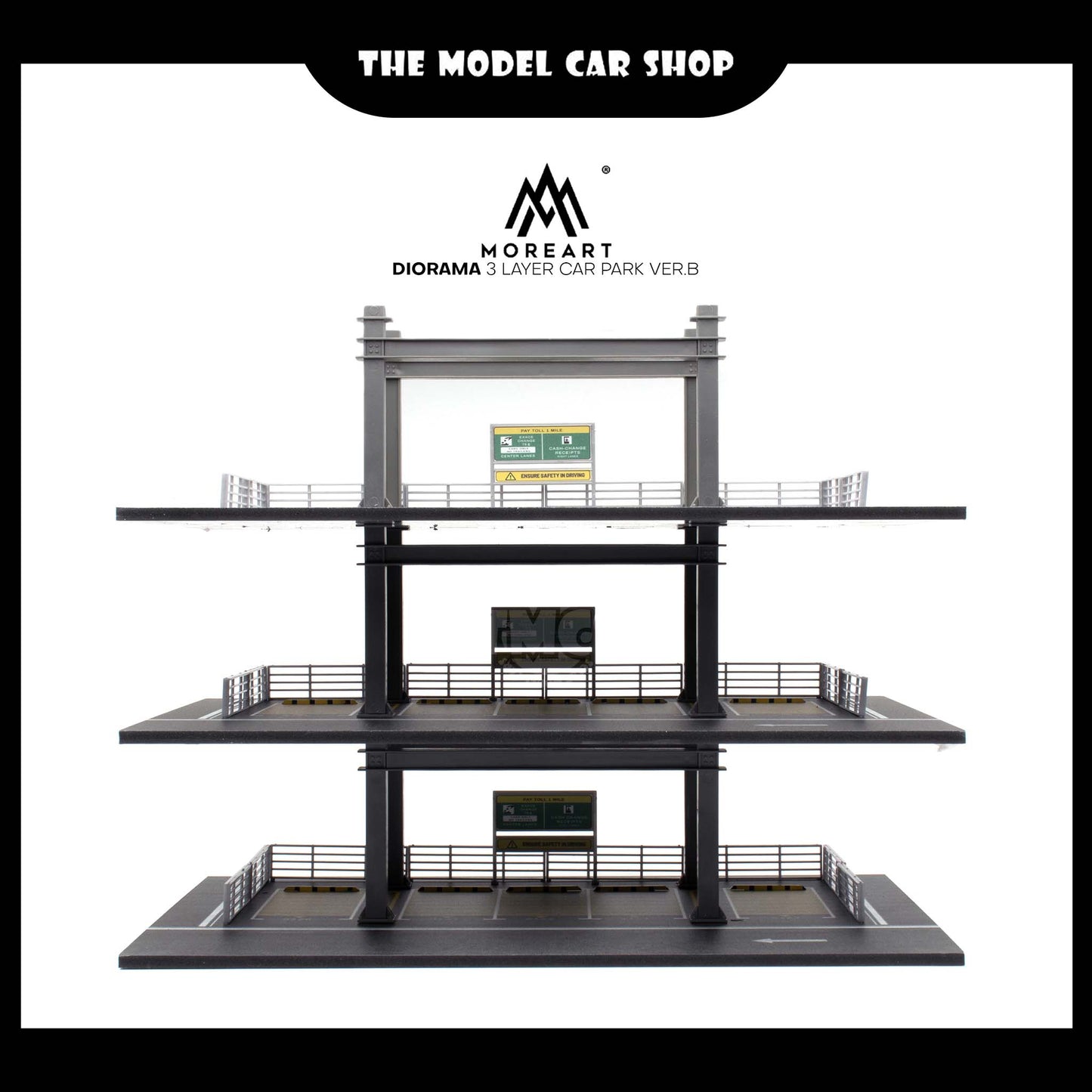 [More Art] Diorama 3 Layer Car Park Ver.B