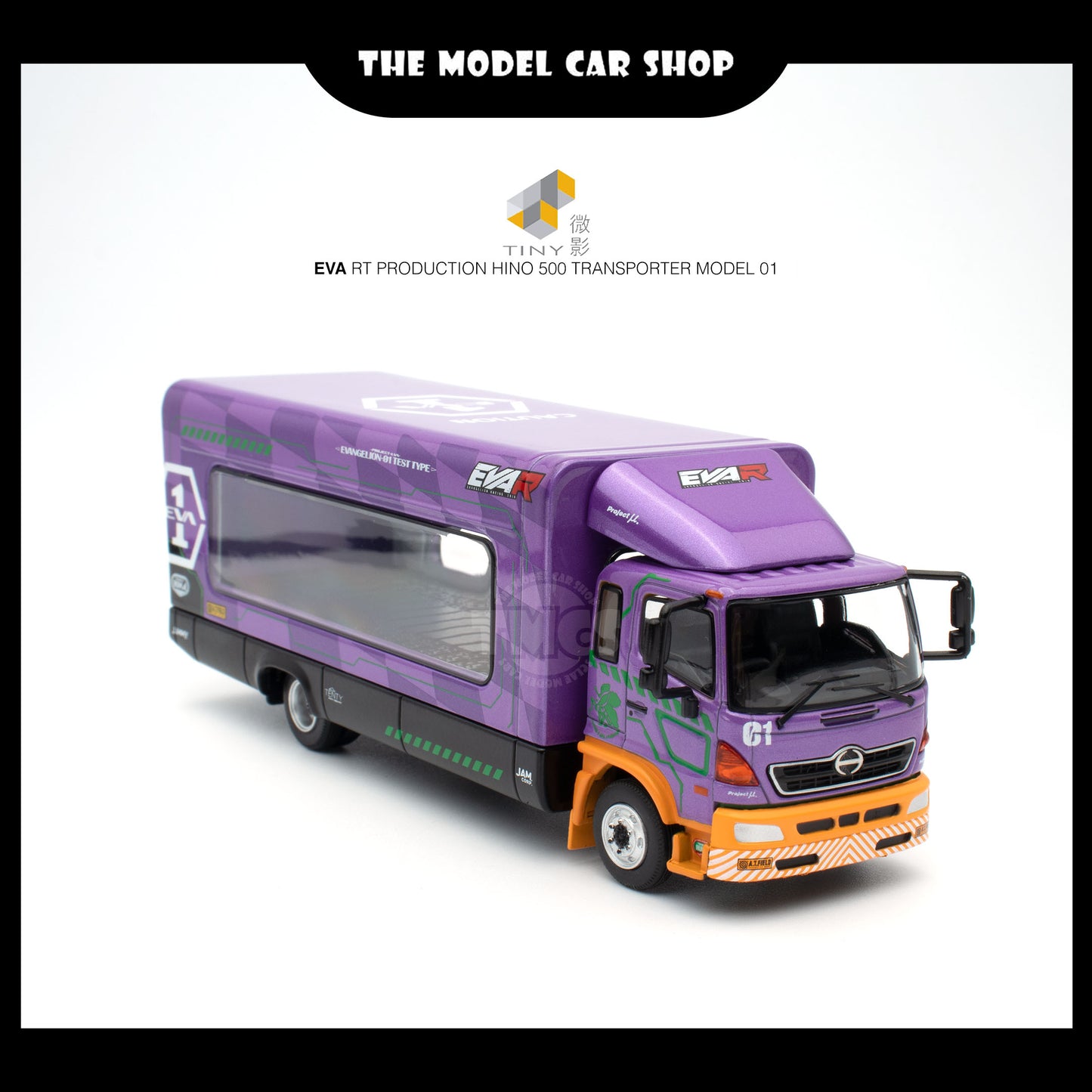 [Tiny] EVA RT Production Hino 500 Transporter - Model 01