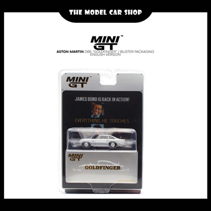 [MINI GT] Aston Martin DB5 “Goldfinger” / Blister Packaging