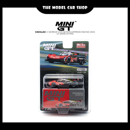 [MINI GT] Cadillac V-Series.R #311 Action Express Racing 2023 Le Mans 24 Hrs (Mijo Exclusive)