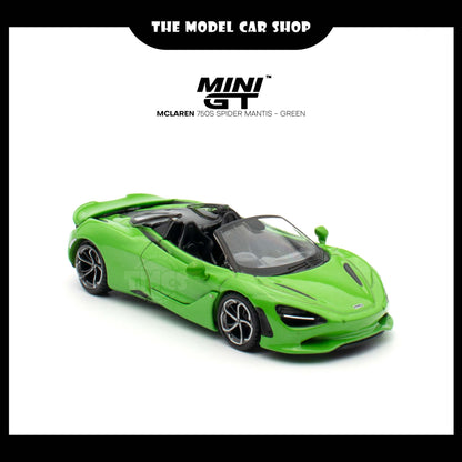 [MINI GT] McLaren 750S Spider Mantis - Green