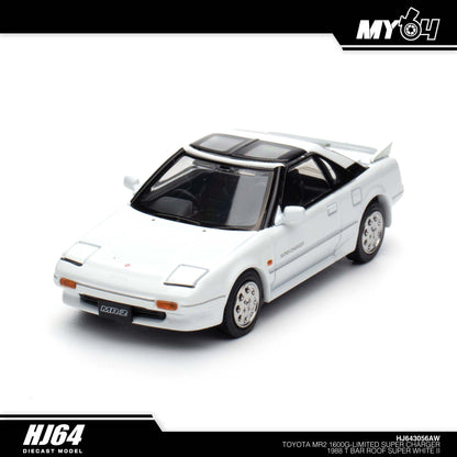 [Hobby Japan] Toyota MR2 1600G-LIMITED SUPER CHARGER 1988 T BAR ROOF - Super White II