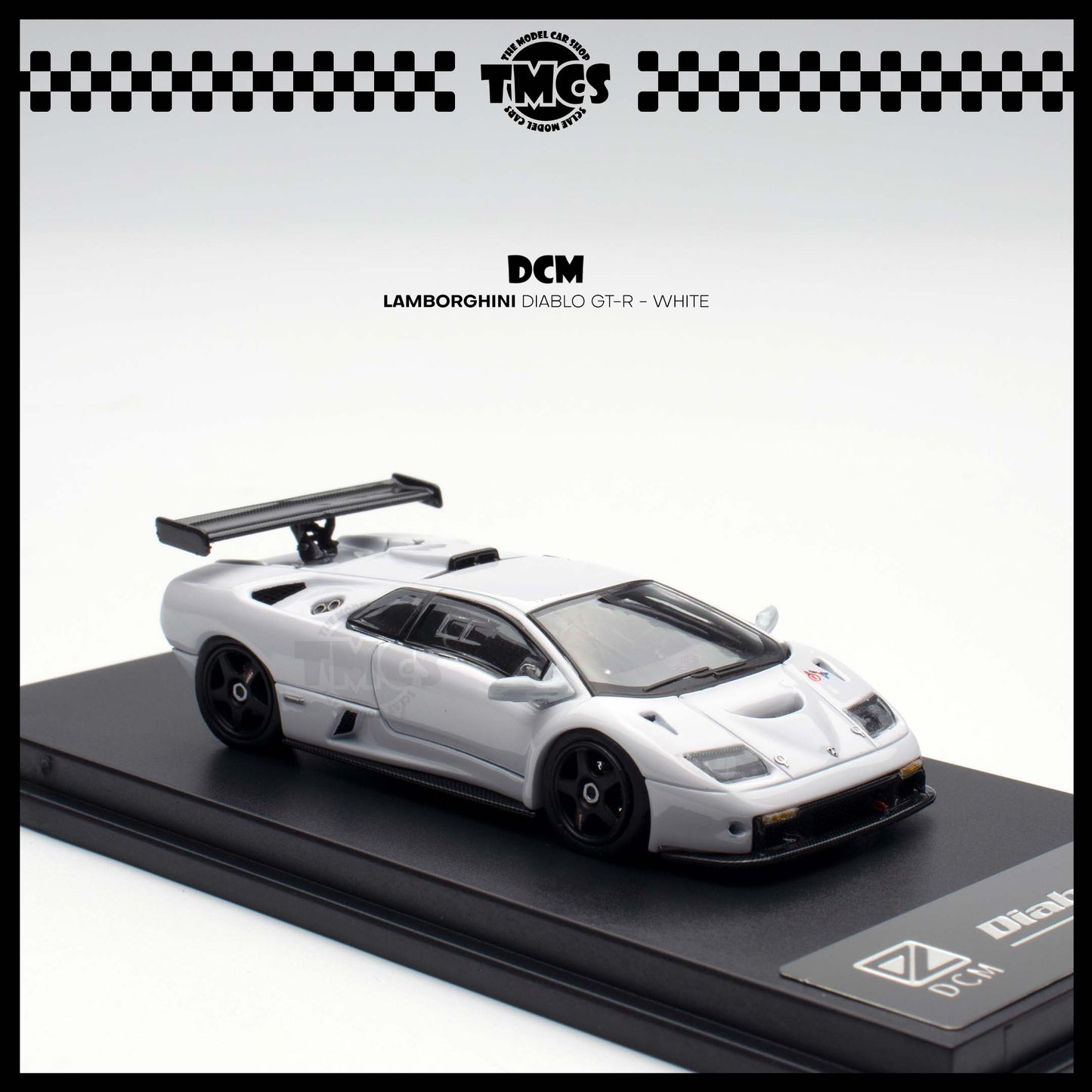 [DCM] Lamborghini Diablo GT-R - White