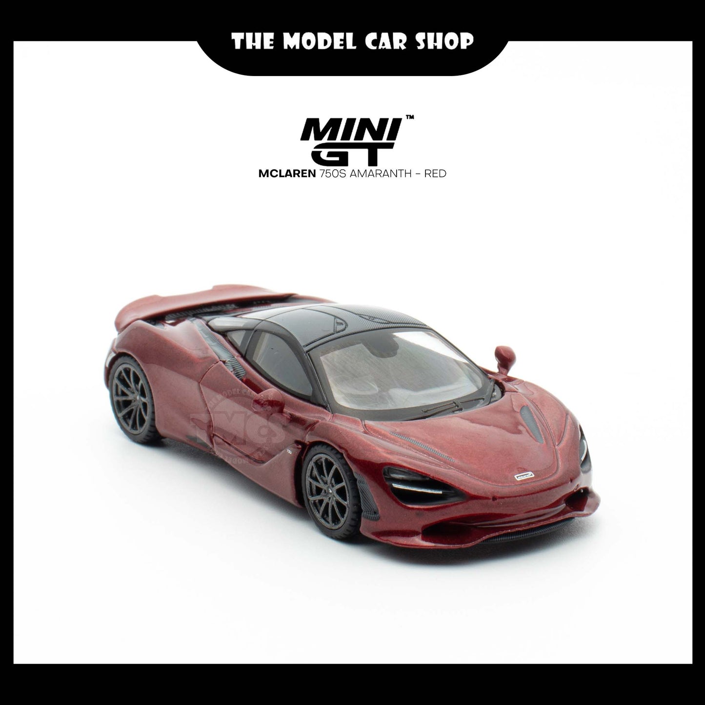 [MINI GT] McLaren 750S Amaranth - Red