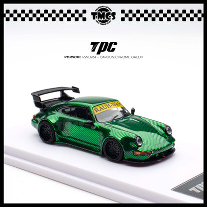 [TPC] 1:64 Porsche RWB964 - Carbon Chrome Green