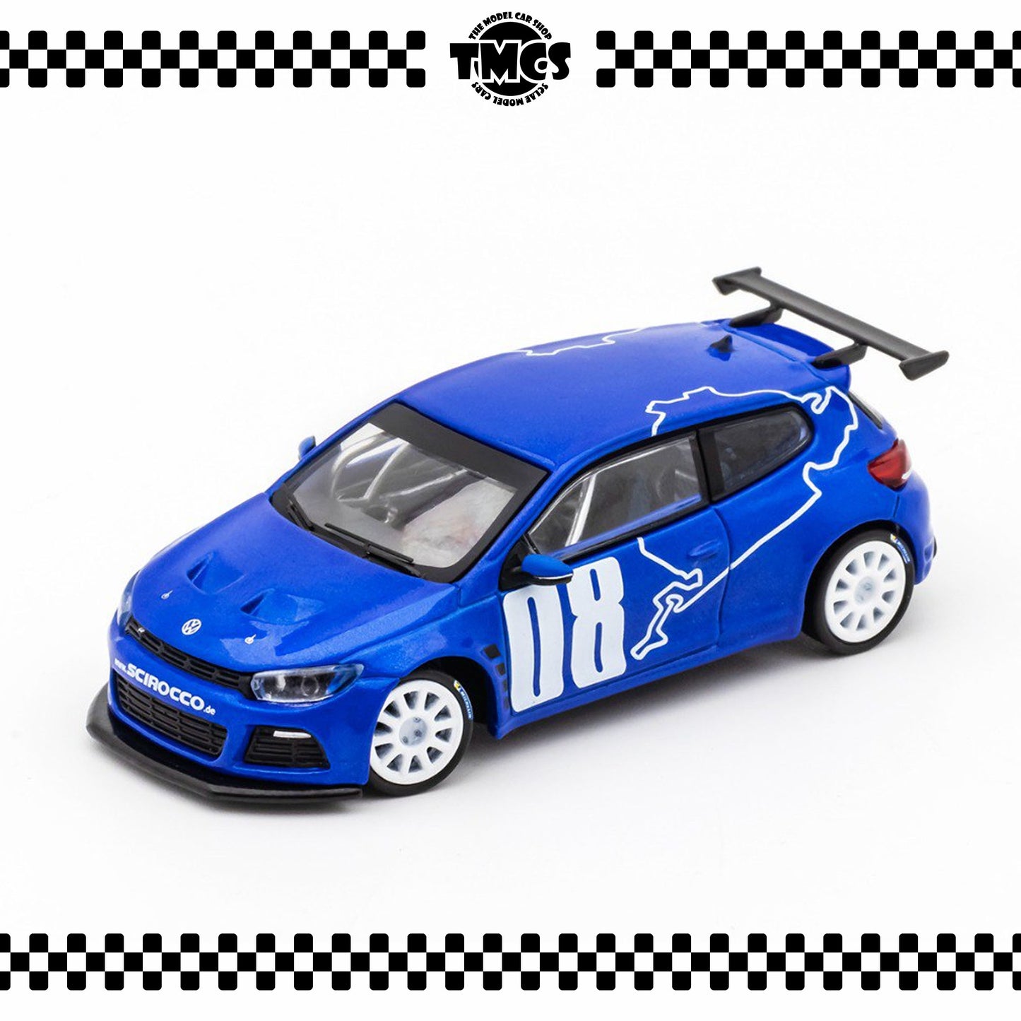 [GCD] Scirocco R - Blue #08 LHD (269)