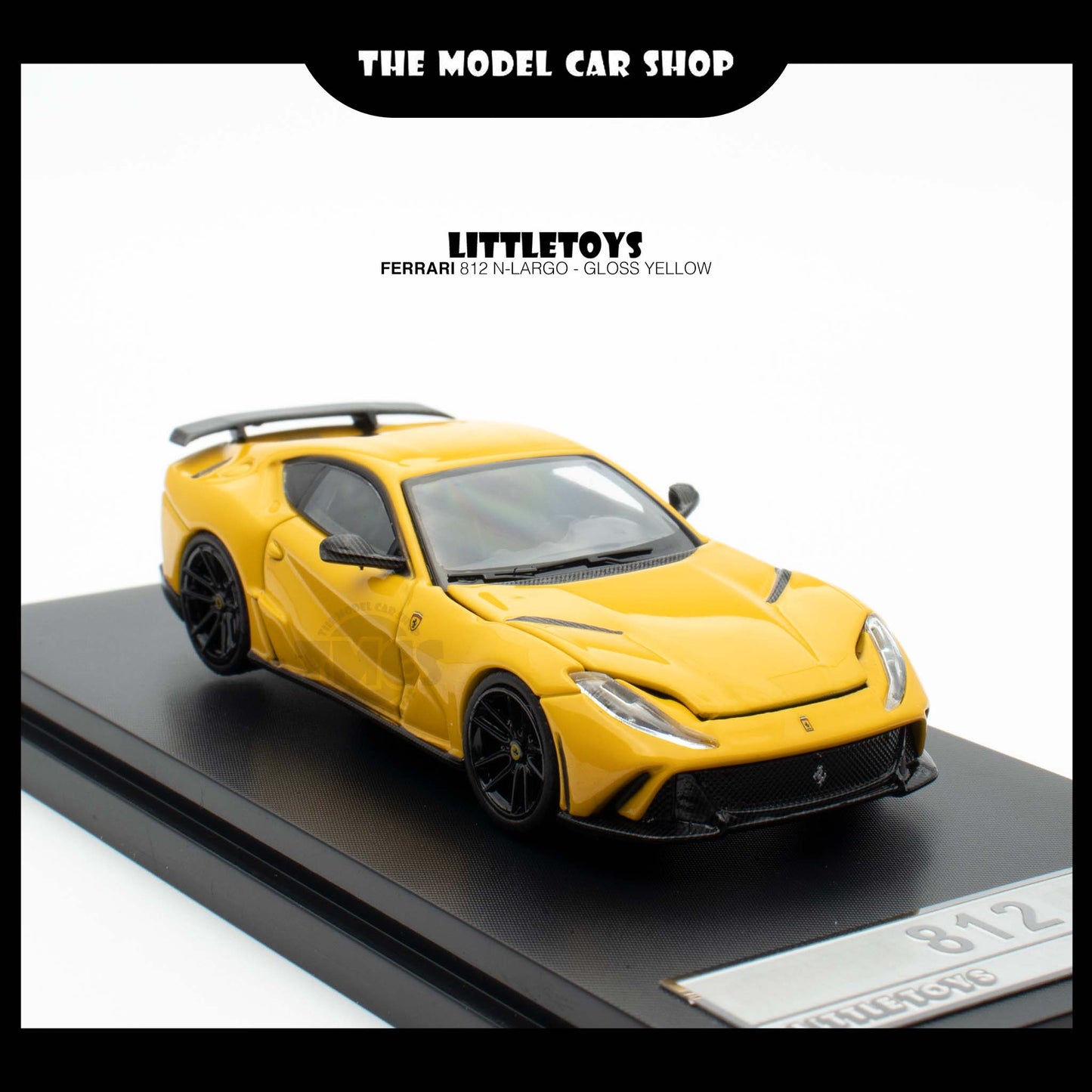 [Little Toys] Ferrari 812 N-Largo - Gloss Yellow