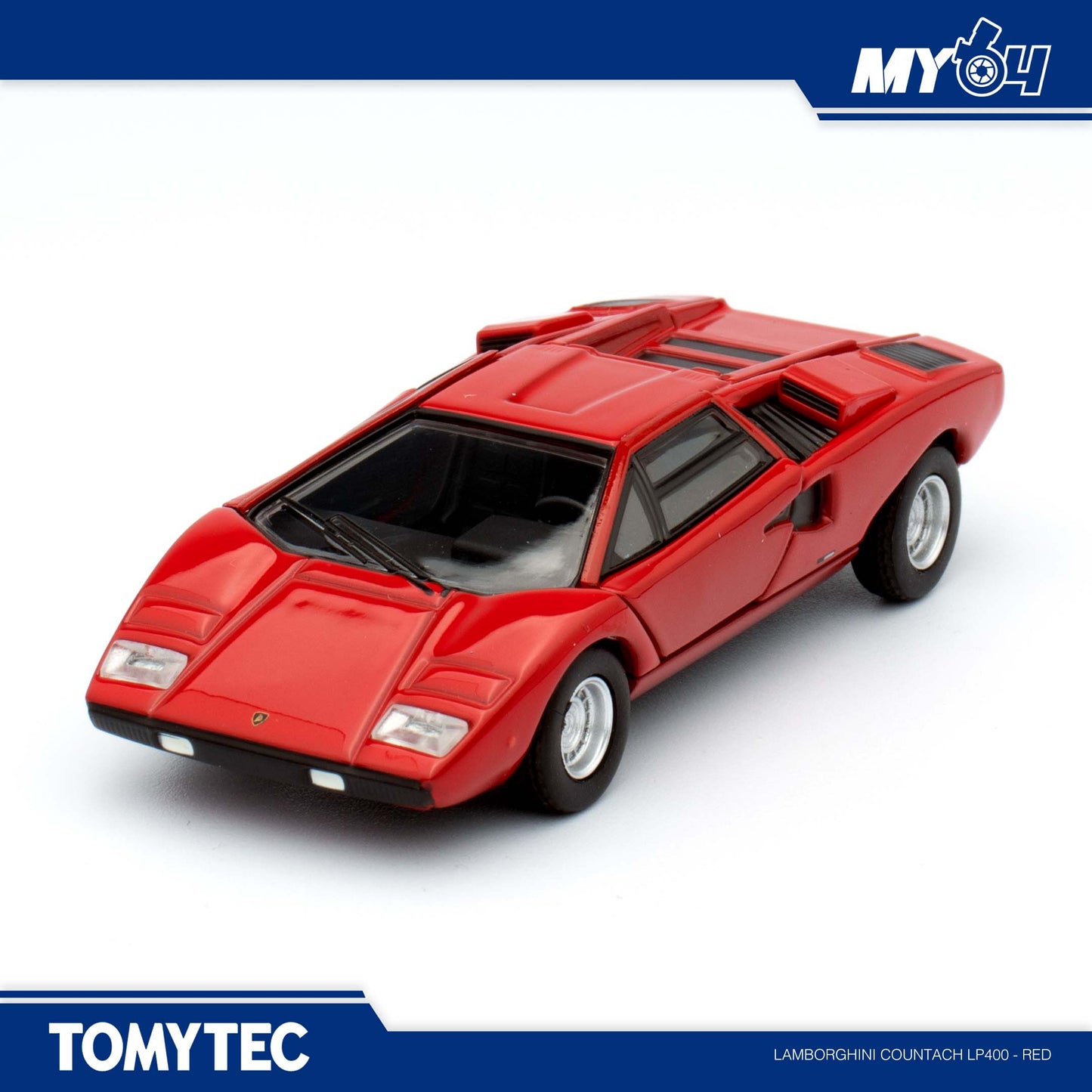 [TOMYTEC] Lamborghini Countach LP400 - Red