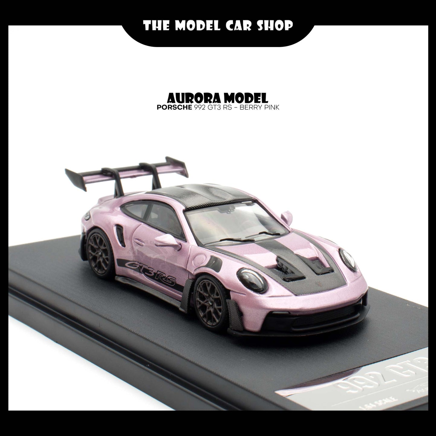 [Aurora Model] Porsche 992 GT3 RS - Berry Pink