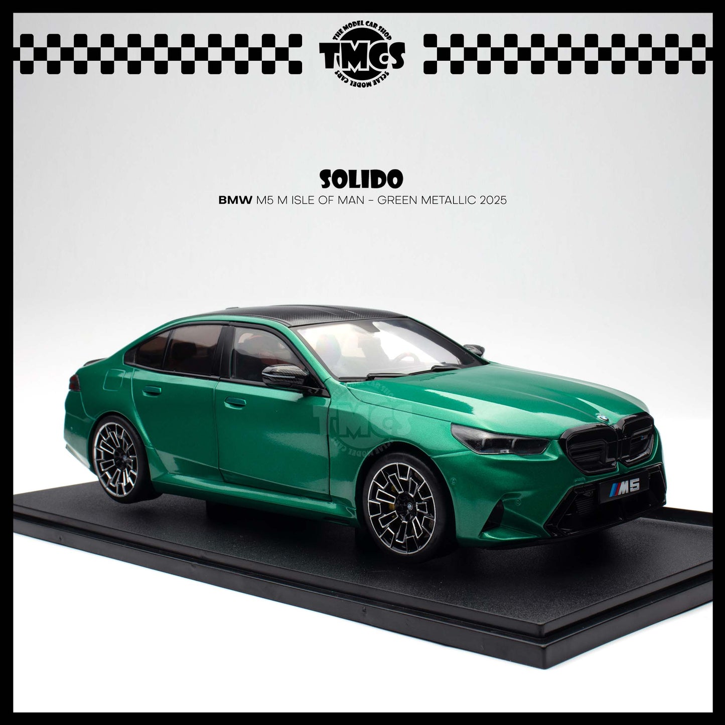 [Solido] 1:18 BMW M5 M Isle of Man - Green Metallic 2025