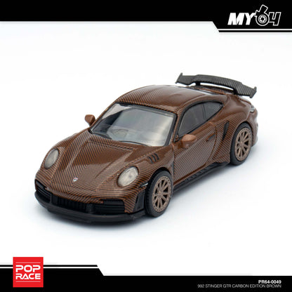 [Pop Race] 992 Stinger GTR Carbon Edition - Brown