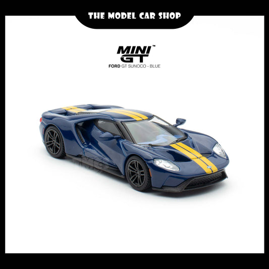 [Mini GT]  Ford GT Sunoco - Blue