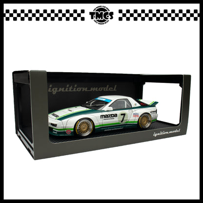 [Ignition Model] Pandem RX-7 (FC3S) - White/Green